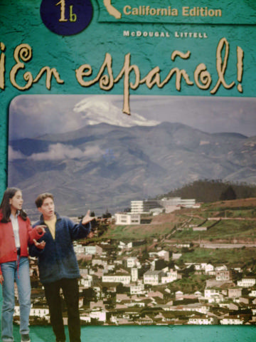 (image for) En espanol! 1b California Edition (CA)(H) by Gahala, Carlin,