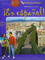 (image for) En espanol! 3tres California TE (CA)(TE)(H) by Gahala, Carlin,