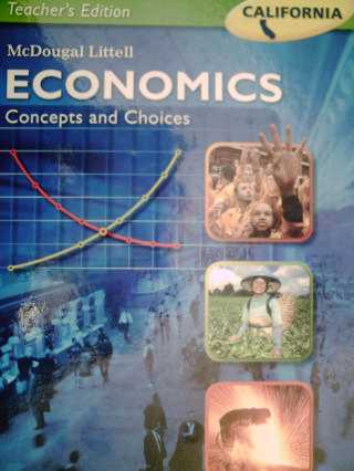 (image for) Economics Concepts & Choices TE (CA)(TE)(H) by Meek, Morton,