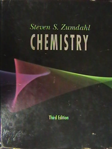 (image for) Chemistry 3rd Edition (H) by Steven S Zumdahl