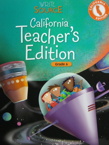(image for) Write Source 6 California Edition TE (CA)(TE)(Spiral) by Kemper,