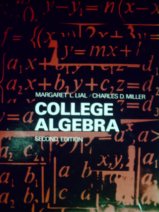 (image for) College Algebra 2nd Edition (H) by Lial & Miller