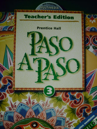 (image for) Paso A Paso 3 2nd Edition TE (TE)(H) by Met, Sayers, & Wargin
