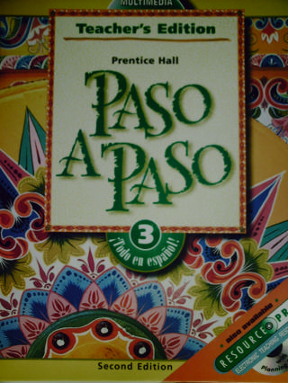 (image for) Paso A Paso 3 Todo en espanol! 2nd Edition TE (TE)(H) by Met,