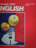 (image for) ML English 7 Red Level TE (TE)(H) by Glatthorn & Rosen