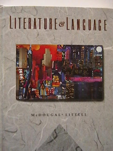 (image for) Literature & Language 10 Blue Level (H) by Applebee, Bermudez,