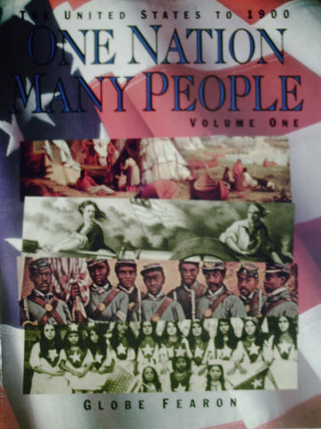 (image for) One Nation Many People Volume 1 The US to 1900 (H) by Garcia