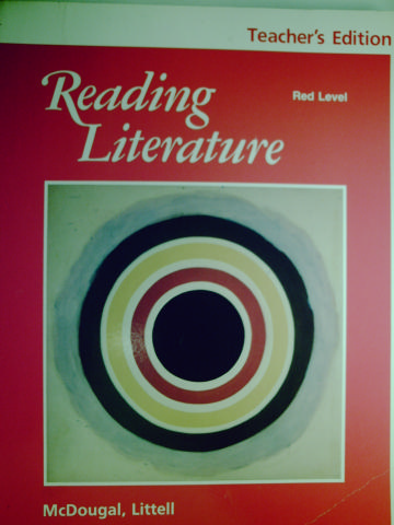 (image for) Reading Literature 7 Red Level TE (TE)(P) by Chaparro & Trost