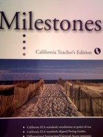 (image for) Milestones C California Teacher's Edition (CA)(TE)(Spiral)