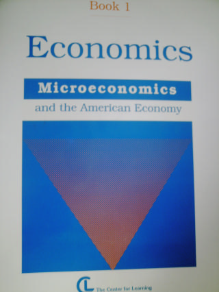 (image for) Economics Book 1 Microeconomics & the American Economy (Spiral)