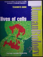 (image for) Human Biology Lives of Cells Teacher's Guide (TE)(P) by Kiely