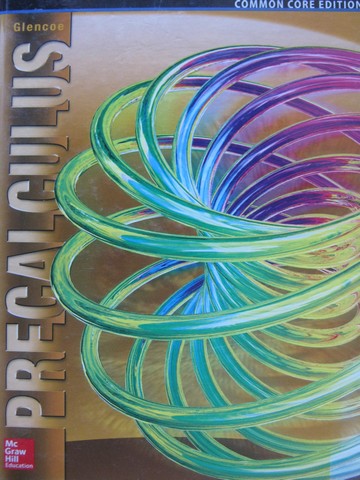 (image for) Precalculus Common Core Edition (H) by Carter, Cuevas, Day, Malloy, Bryan, Holliday, Hovsepian & McTighe