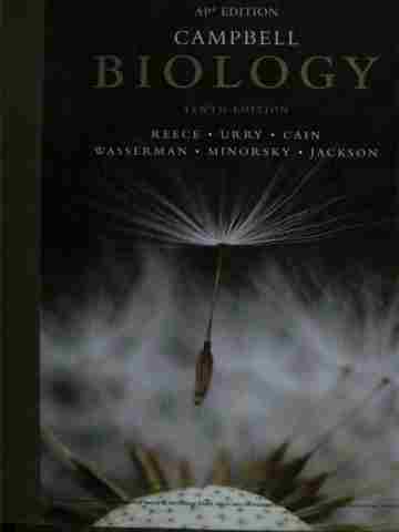(image for) Biology 10th Edition AP Edition (H) by Reece, Urry, Cain, Wasserman,