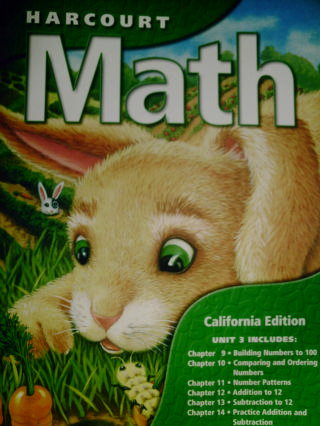 (image for) Harcourt Math 1-3 California Edition (CA)(P) by Maletsky,