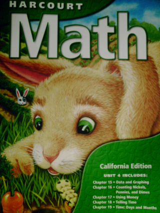 (image for) Harcourt Math 1-4 California Edition (CA)(P) by Maletsky,