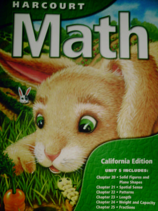 (image for) Harcourt Math 1-5 California Edition (CA)(P) by Maletsky,