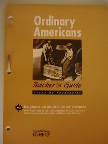 (image for) Ordinary Americans TG (TE)(Pk) by Charles R Sass