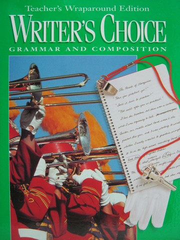 Writer's Choice 8 TWE (TE)(H) by Royster & Lester