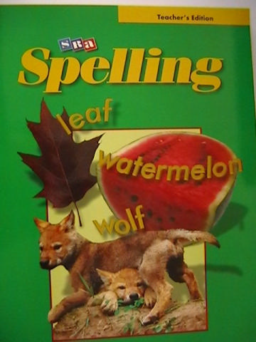(image for) SRA Spelling 4 TE (TE)(H) by Nancy Roser & Jean Gillet