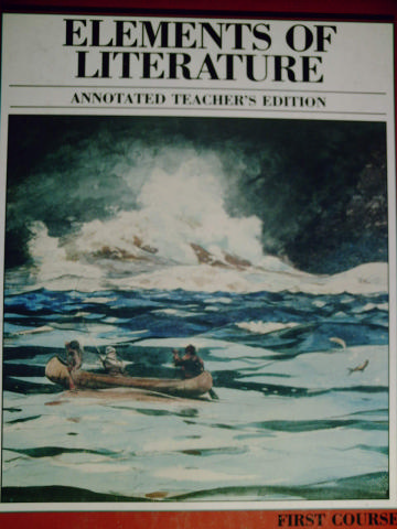 (image for) Elements of Literature 1st Course ATE (TE)(H) by Anderson,