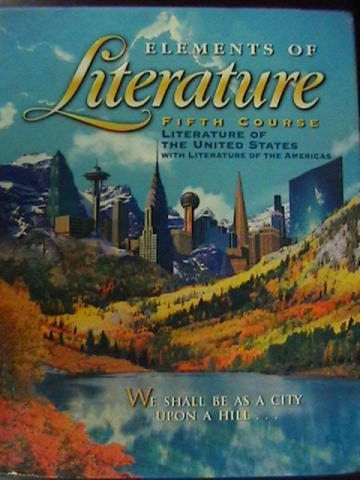 (image for) Elements of Literature 5th Course (H) by Probst, Anderson,