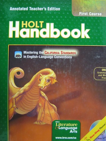 (image for) Holt Handbook 1st Course ATE (CA)(TE)(H) by Warriner
