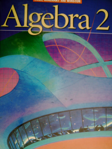 (image for) Algebra 2 (H) by Schultz, Ellis Jr., Hollowell, & Kennedy