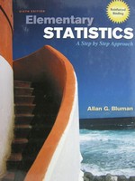 (image for) Elementary Statistics A Step by Step Approach 6th Edition (H)