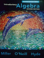 (image for) Introductory Algebra 2nd Edition AIE (TE)(P) by Miller, O'Neill,