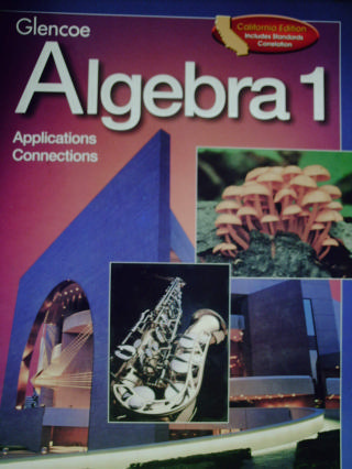 (image for) Algebra 1 Integration Applications Connections (CA)(H)