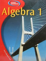 (image for) Glencoe Mathematics Algebra 1 (H) by Holliday, Cuevas,