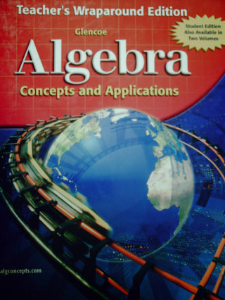 (image for) Algebra Concepts & Applications TWE (TE)(H) by Cummins,
