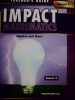 (image for) Impact Mathematics Course 2 TG Volume B (TE)(H) by Ruopp,