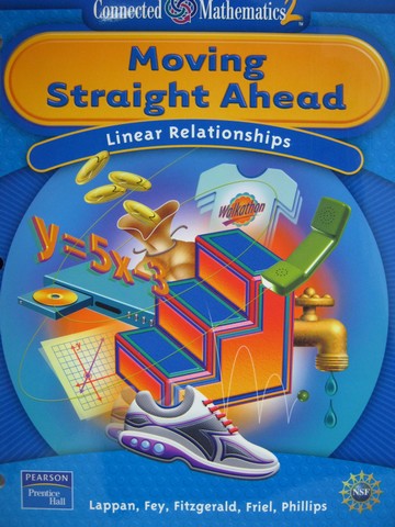 (image for) CMP2 Moving Straight Ahead Linear Relationships (P) by Lappan,