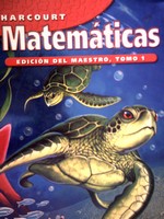 (image for) Harcourt Matematicas 4 TE Tomo 1 (CA)(TE)(Spiral) by Askey,