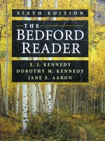 (image for) Bedford Reader 6th Edition (P) by Kennedy, Kennedy, Aaron
