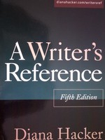 A Writer's Reference 5th Editon (Comb) by Diana Hacker