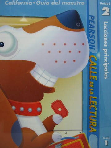 (image for) Calle de la Lectura 1.2 California TE (CA)(TE)(Spiral)