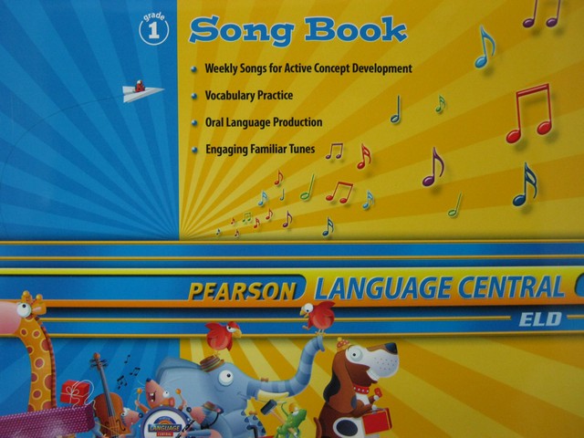 (image for) Pearson Language Central 1 Song Book (P)