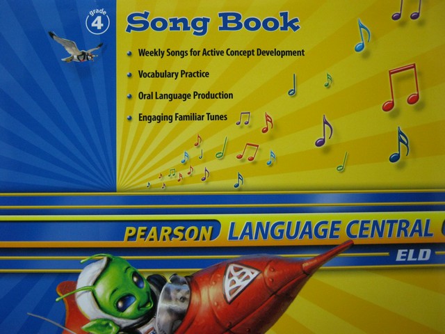 (image for) Pearson Language Central 4 Song Book (P)