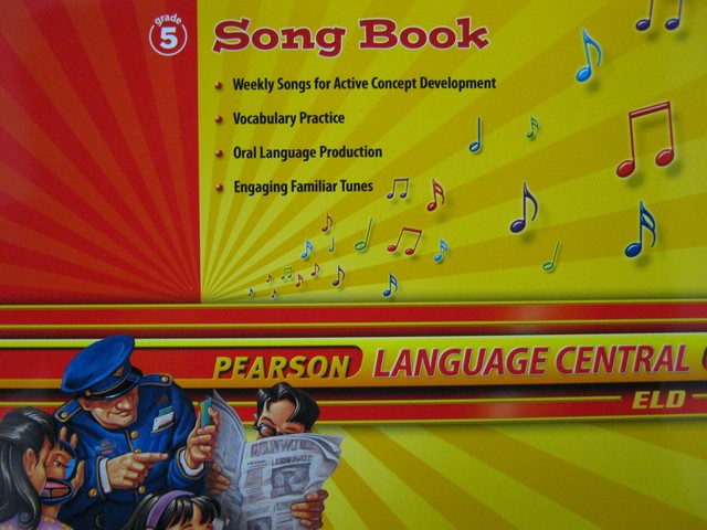 (image for) Pearson Language Central 5 Song Book (P)