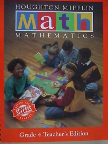 (image for) HM Mathematics 4 TE (TE)(Spiral) by Bohan, Clark, Kelleher,