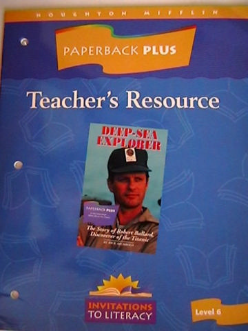 (image for) Paperback Plus Deep-Sea Explorer Teacher's Resource (TE)(P)