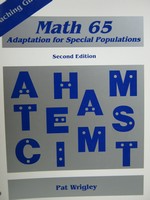 (image for) Saxon Math 65 2e Adaptation for Special Pupulations TG (TE)(P)