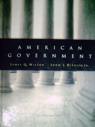 (image for) American Government Institutions & Policies 8th Edition (H)
