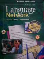 (image for) Language Network 8 TE (CA)(TE)(Spiral) by Bruder, Caplan,