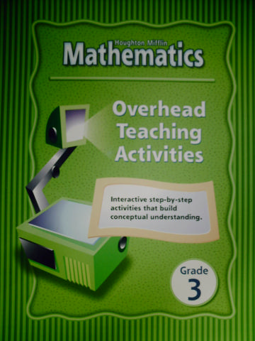 (image for) Mathematics 3 Overhead Teaching Activities (P)