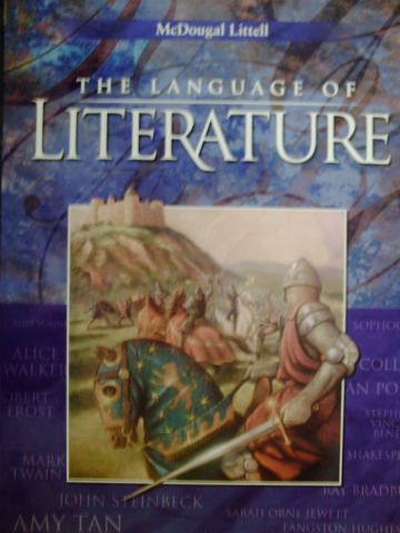 (image for) Language of Literature 10 (CA) (H) by Applebee, Bermudez, Blau,