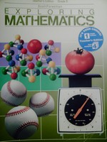 (image for) Exploring Mathematics 5 TE (TE)(Spiral) by Bolster, Boyer,