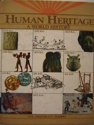 (image for) Human Heritage A World History (H) by Cox, Greenblatt, & Seaberg